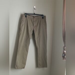 1901 Pants Men 38x30 Tan Classic Straight-Leg Preppy Versatile Office Casual Y2K